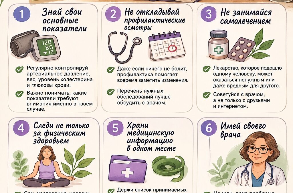 Здоровье 45+: как выстроить свою медицинскую стратегию