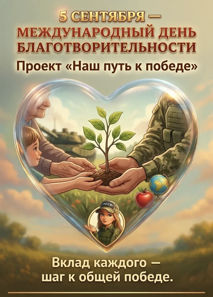 Сегодня, в Международный день благотворительности