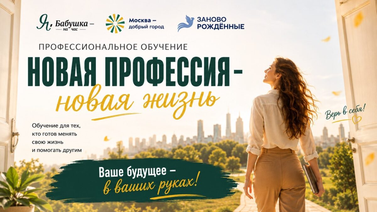 Новая профессия бесплатно: в Москве открыли набор на программы по инклюзии и подбору персонала