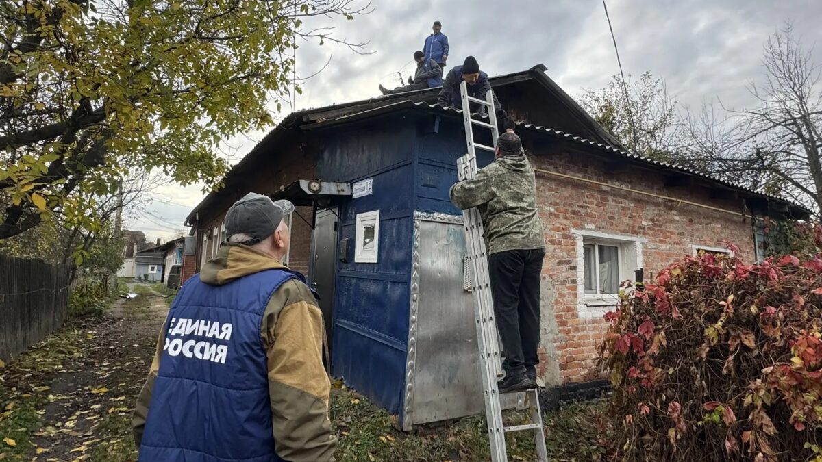 Волонтёры в курском приграничье помогают жителям