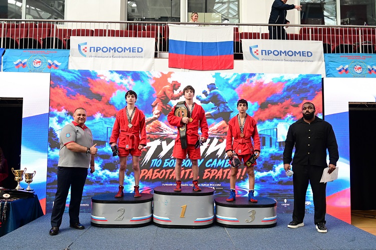 В «Самбо-70» прошёл турнир по боевому самбо «Работайте, братья!» памяти Героя России Магомеда…